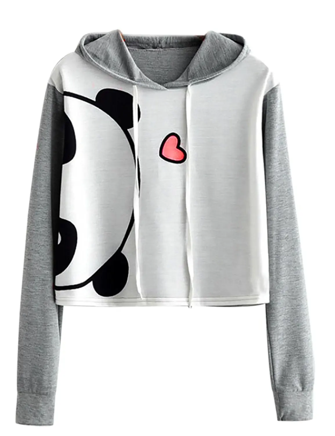 kids crop top hoodie