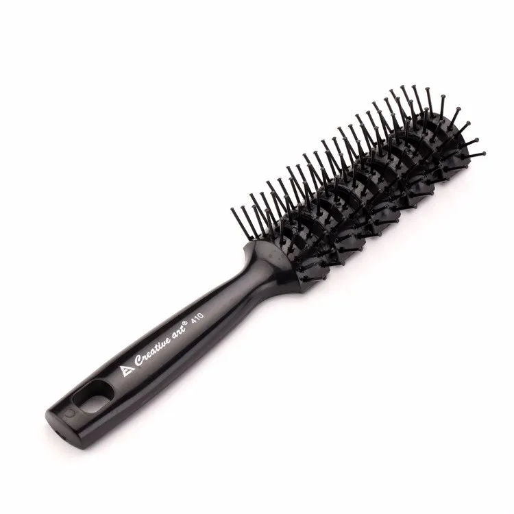 Plastic Boar Bristle Vent Hair Brush Cleaning Best At Detangling Thick