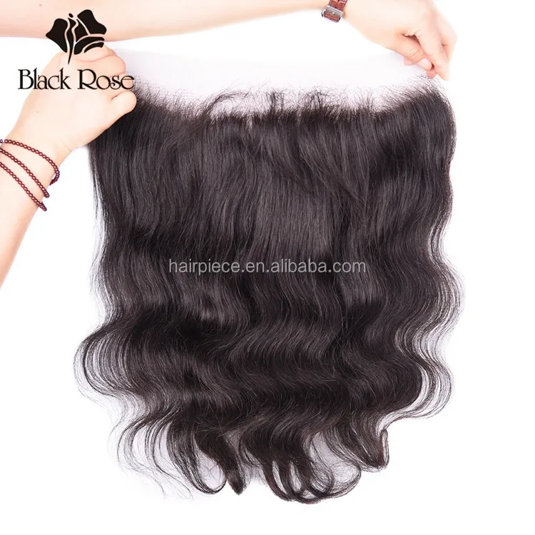 Black Rose Wholesale Human Hair Lace Frontal Piece,Human Hair Natural