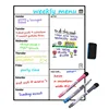 Amazon Hot selling Custom Design Monthly Weekly Dry Erase Magnetic Whiteboard Calendar for Family Daily Schedule