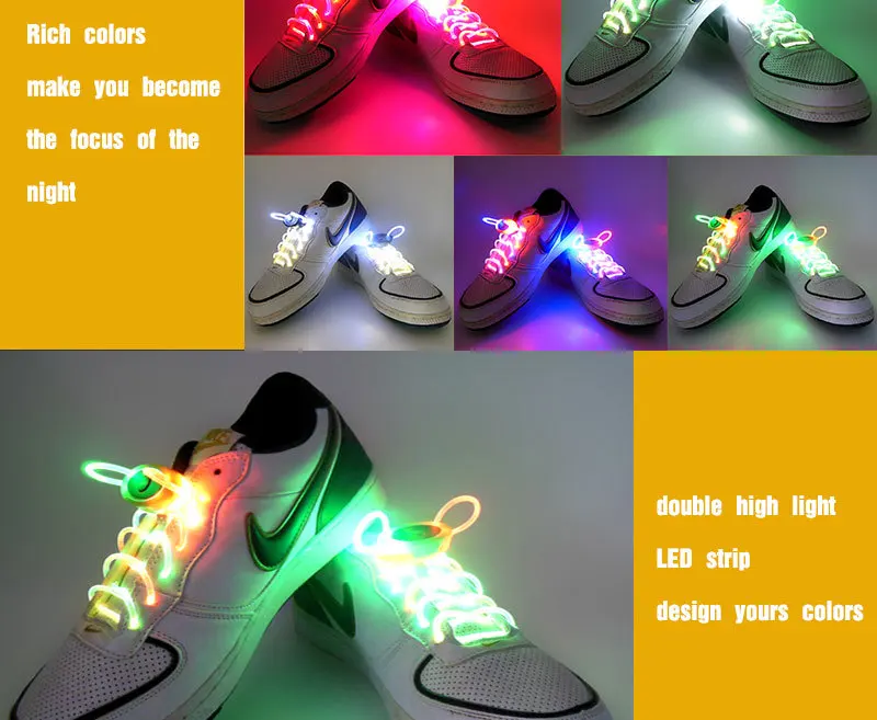 High Quality Led Products Flashing Light Up Led Shoe Laces Shine Sport ...