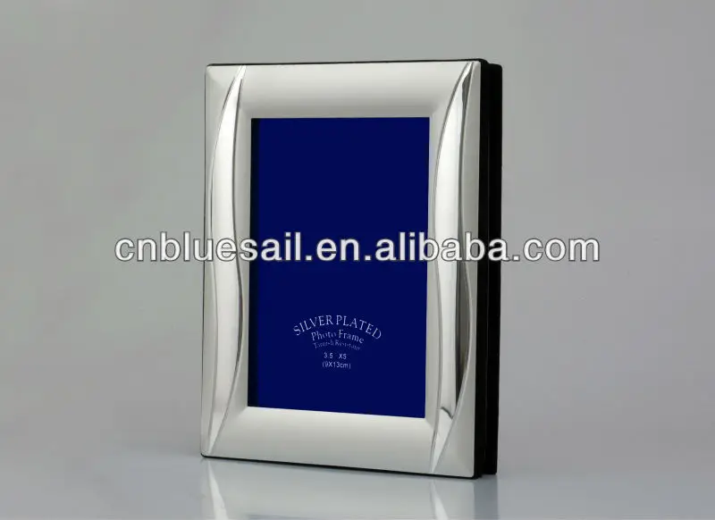 silver plated photo frame wholesale, silver plated picture frames, View