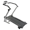Self Strength Home Fitness Magnetic Walking Machine Foldable Manual Treadmill