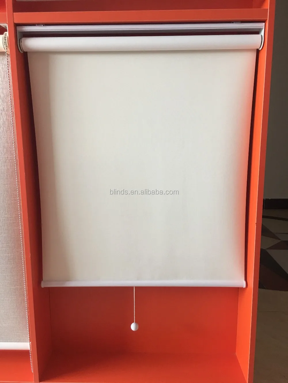 Factory First Quality Spring Loaded Roller Blinds With Plastic Ball
