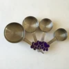 High quality stainless steel measuring cups 4 piece stackable set