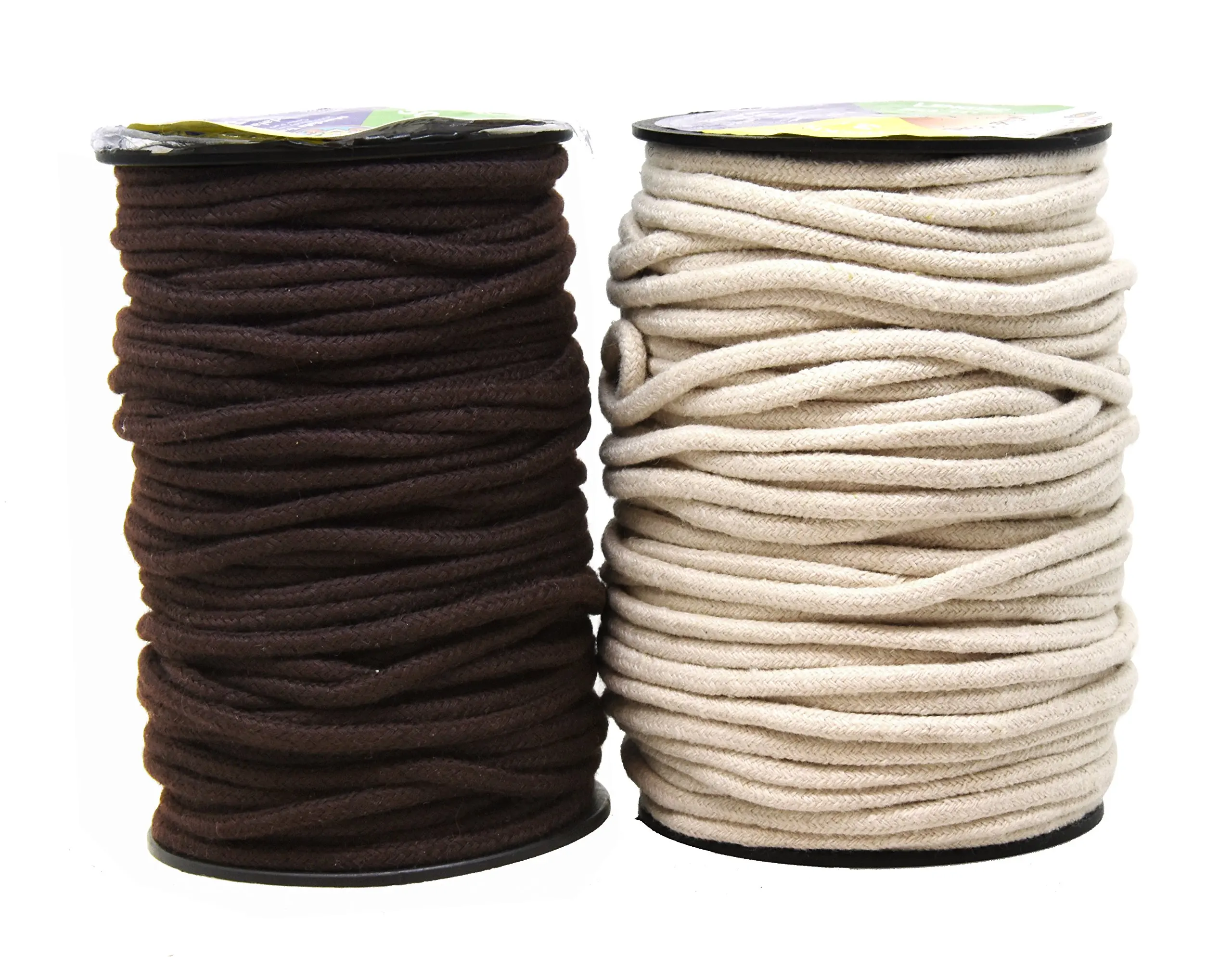 2MM 3MM 4MM COTTON PIPING CORD ROPE UPHOLSTERY CUSHIONS EDGING TRIMMING CRAFTS