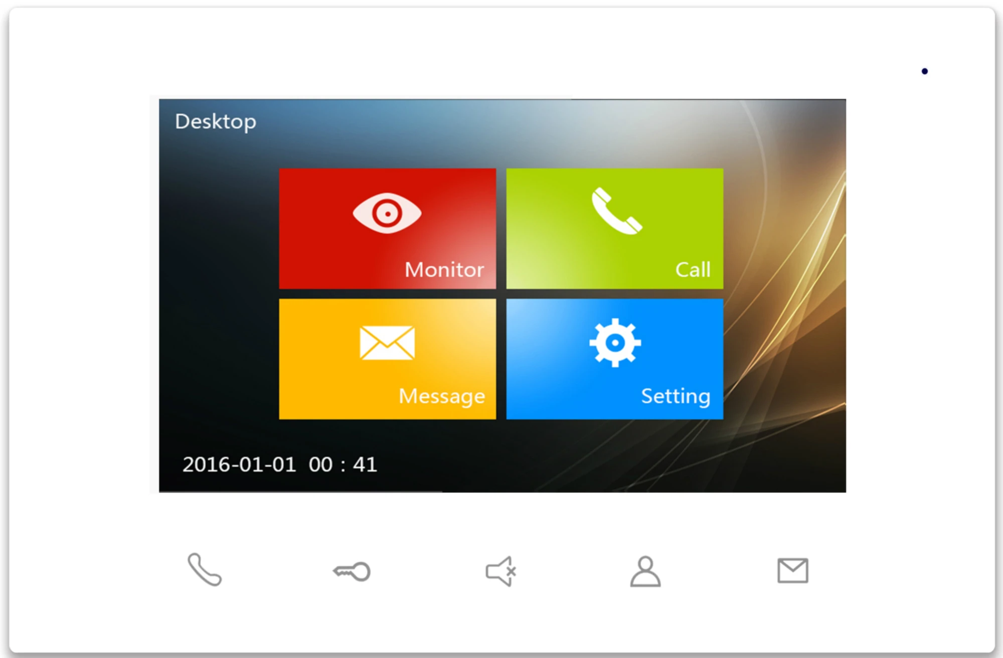 multi apartment video door phone intercom system