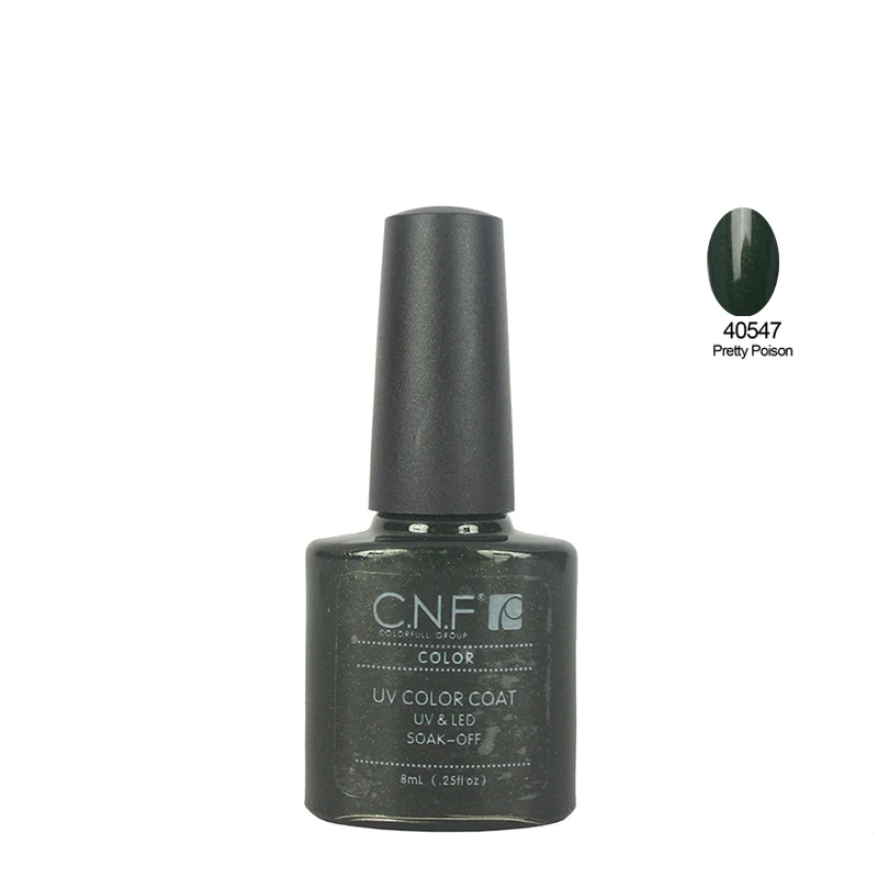 Free shipping CNF 7 3ml UV Color Nail Gel Polish Nail Art Product 1PCS choose color