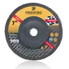 7" 180x22 abrasive tools aluminum wheel polishing machine flap disc