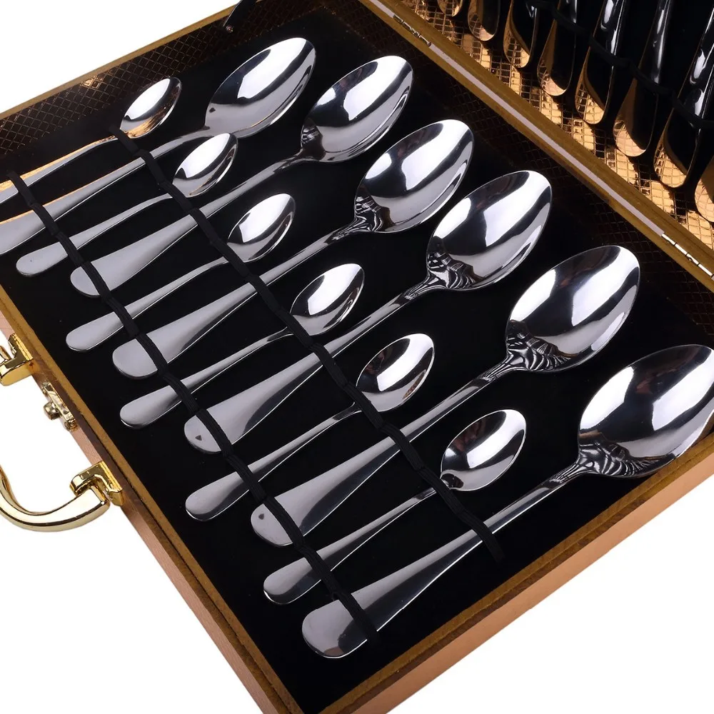 Top Selling Fine Polishing Restaurant Dining Cutlery Set 410 Stainless