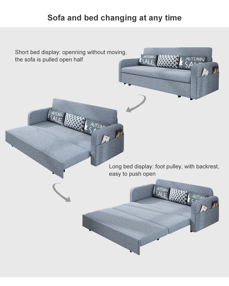 Hot Ing Modern Style Fabric Folding Sofa Bed Couch Living Room Furniture Product On Alibaba Hot Ing Modern Style Fabric Folding