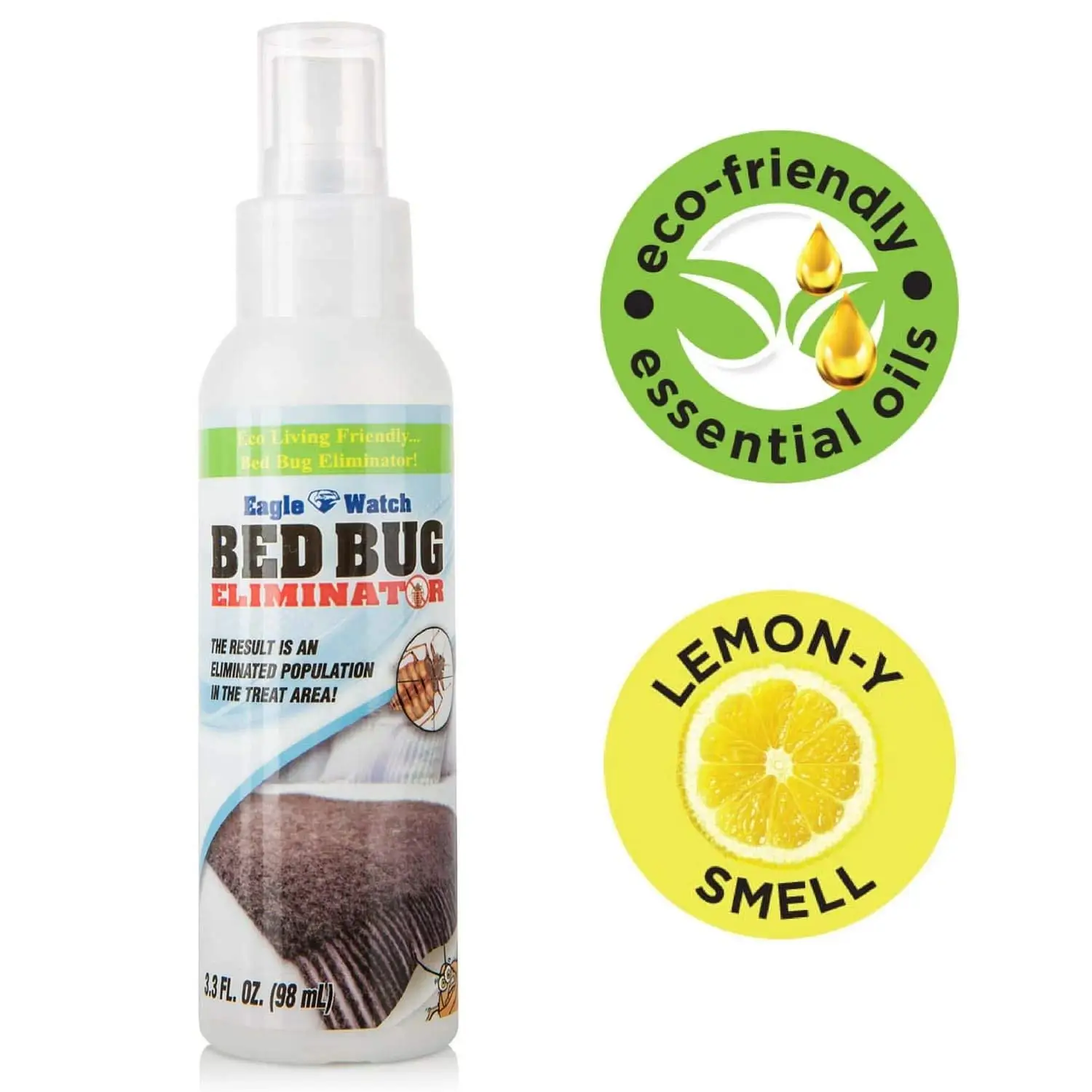 Buy Bed Bug Spray By Killer Green - Best Non-toxic All  