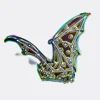 Bat cartoon animal shape of wholesale Hengdian factory high quality soft enamel charm custom Rainbow Plating lapel pin badge