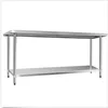 Custom Size Heavy Duty Flat Pack Stainless Steel Commercial Kitchen Work Bench