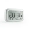 Factory price USB ABS digital number display temperature LCD alarm clock