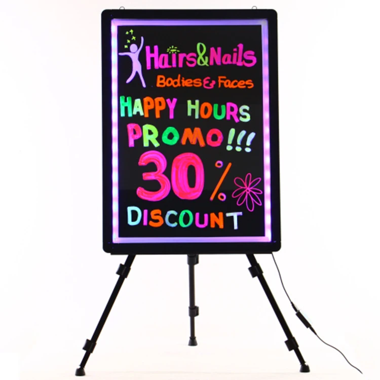 Portable Electronic Led Light Advertising Message Board Buy Led