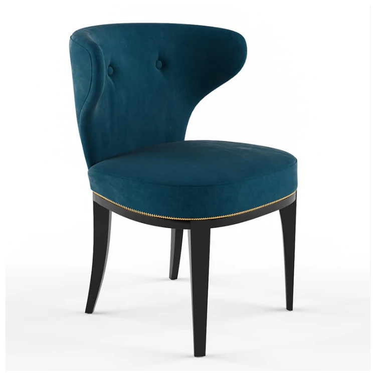 classic comfort american style furniture fabric walnut chair, View