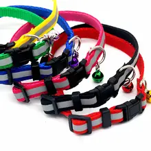 6 color dog cat traction rope chain collar pet dog leash telescopic dog collar bells pet products