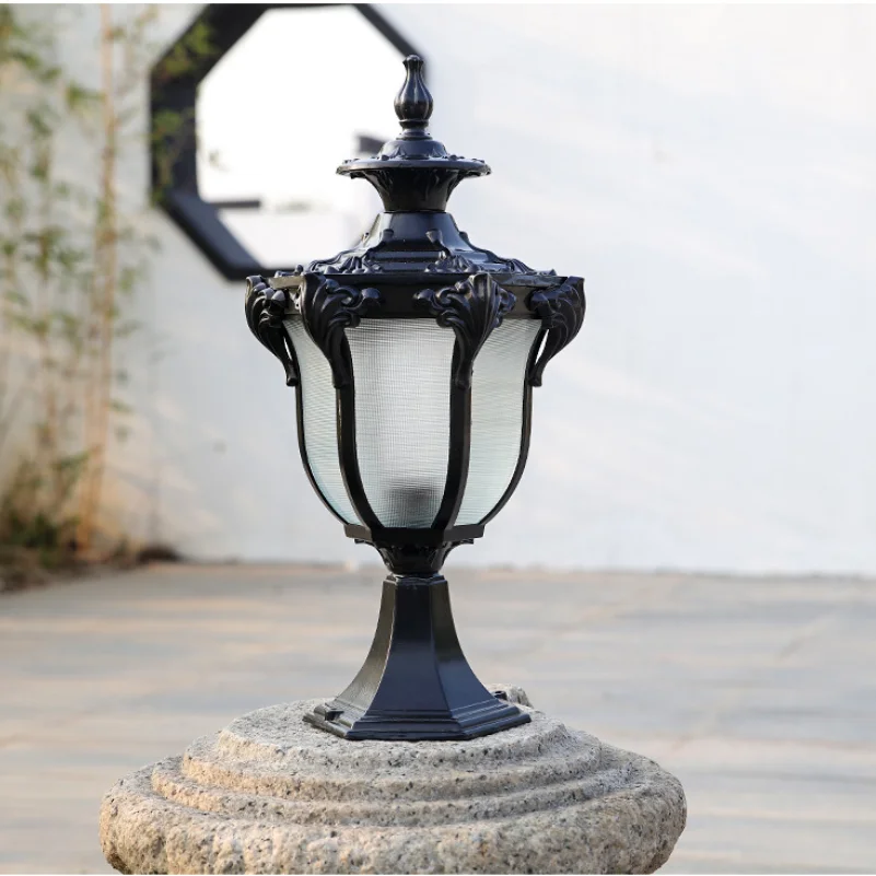 Outdoor wall lamp fishing cast aluminum villa outdoor hotel courtyard landscape European waterproof wall lamp manufacturers