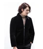 Men Simple Lambs Wool coat 100% Australian wool coat Small Lapel