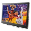 13.3 Inch IPS Raspberry Pi 1920X1080 Resolution Dual HD CCTV Portable Monitor PS3 PS4 Gaming Screen with Build-in Speakers
