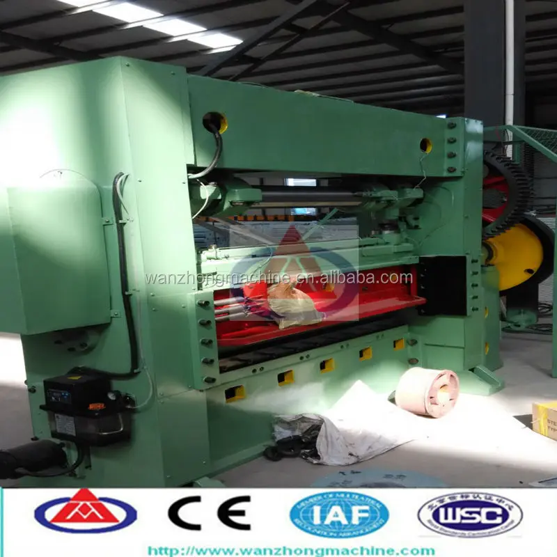 Expanded metal sheet machine 