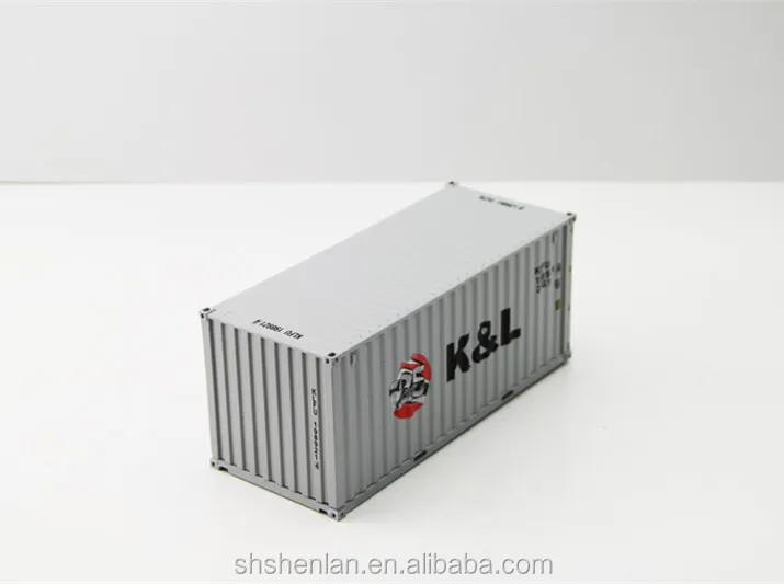 Custom Made,20ft Scale 130,Die Cast Miniature Shipping Container Toy