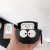 Poke Ball Coal Ash for AirPods Case Soft Silicone Shockproof Cover Japan Cartoon Coal ball
