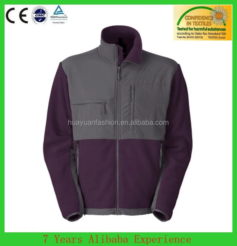 plain black fleece jacket