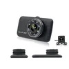 New Full HD Dash Camera A504 1080 P Dual Lens 170 Degree Wide Angle Car Camera With G-Sensor 4.0 Inch Car DVR Front And Rear