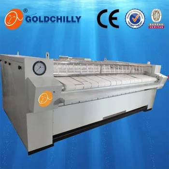 CE approved auto hotel,hospital,army laundry roller iron sheet ironing machine