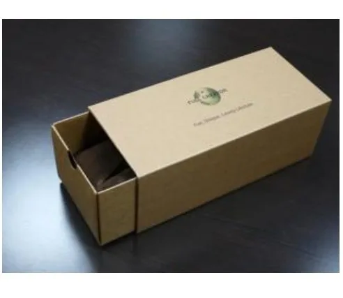 Custom Cheap Kraft Paper Drawer Box View Brown Kraft Paper Box