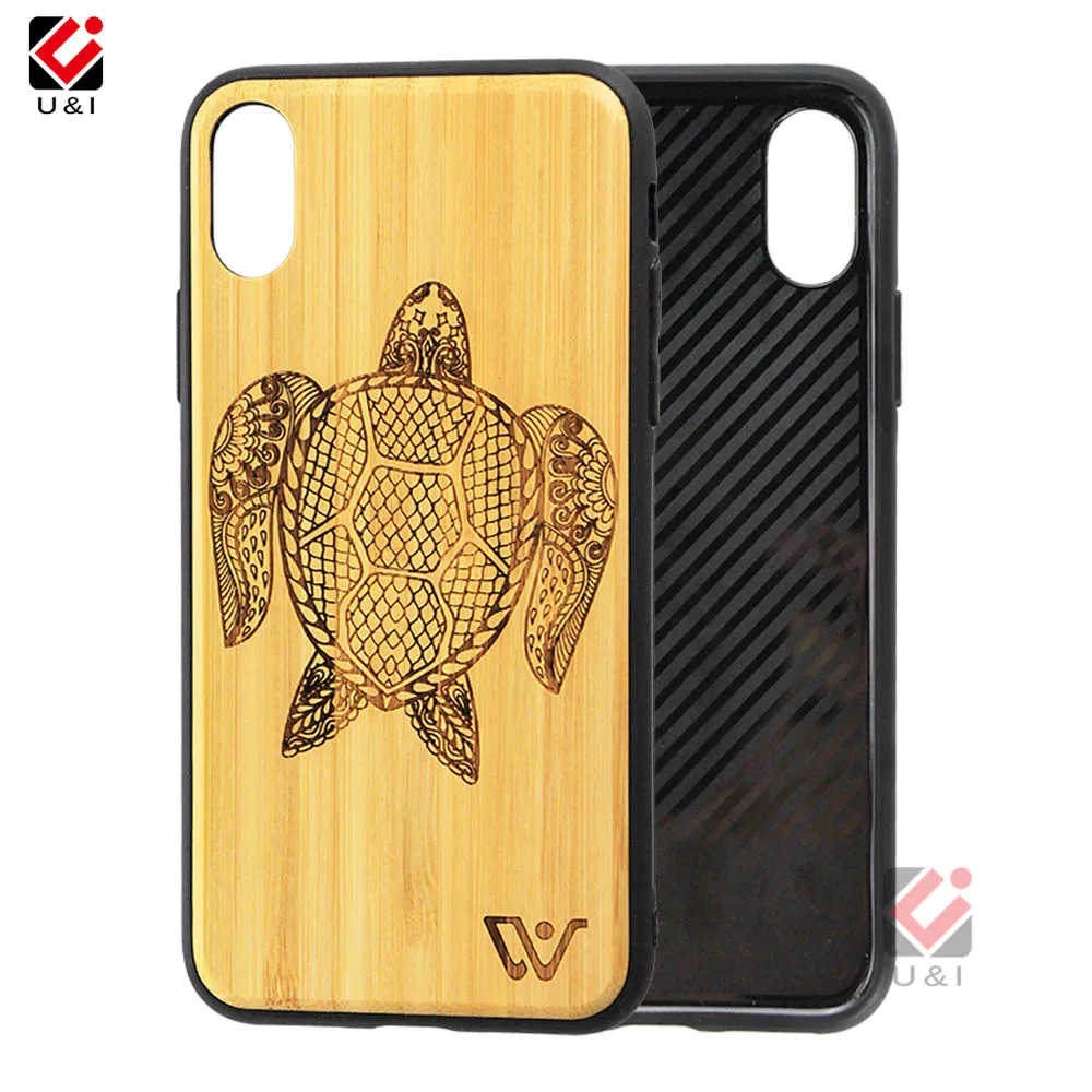 Custom Design Wood Phone Back Cover Case Import Mobile Phone Accessories Wood Cover for iPhone 7