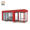 construction house light steel frame structures bus shelter