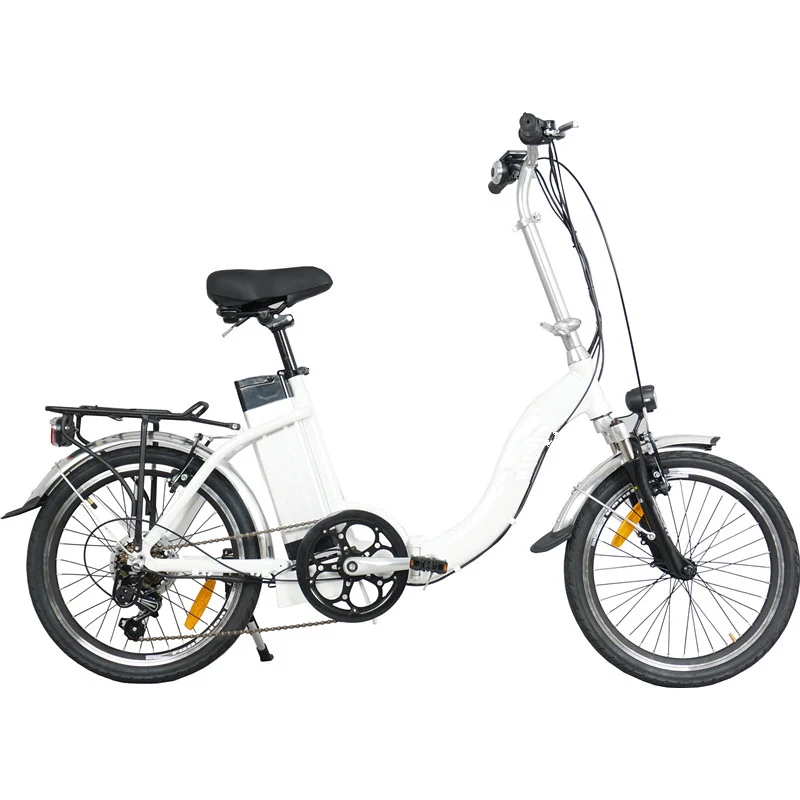 20 Inch 2 Seat Folding Electric Bike 250w 36v 10ah Electric Bicycle For ...