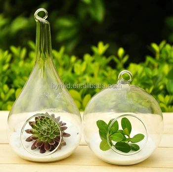 Wholesale Hanging Unusual Shape Glass Vase With Flat Bottom Buy