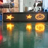 outdoor P10 Amber LED VMS Road Sign Board Traffic led display For Traffic Control
