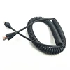 Coiled spring Networking cable Ethernet Cat5e UTP RJ45 spiral coiled wire cable Patch LAN Cord Cable