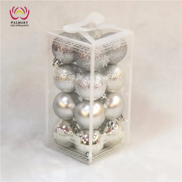 6cm xmas ornaments 6 in 1 gift set