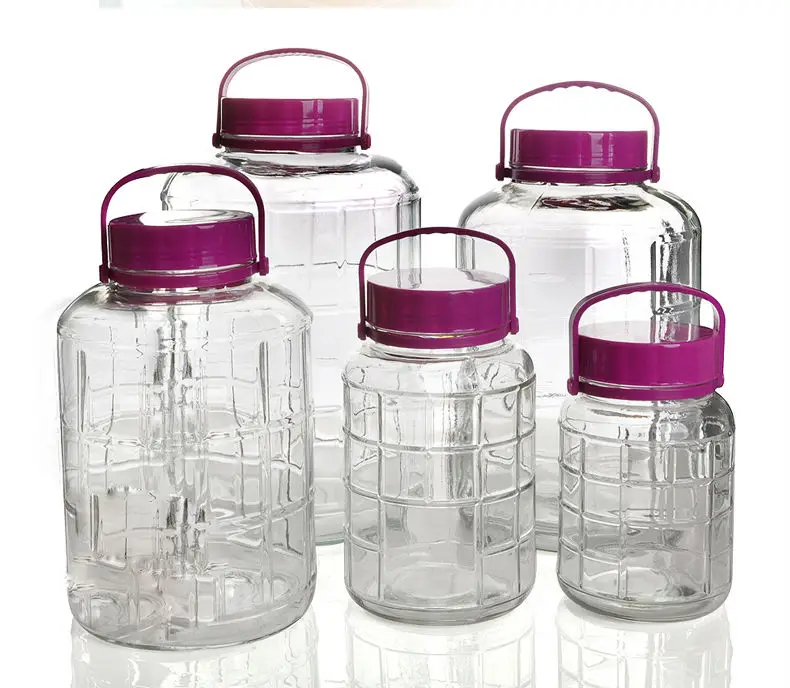 Different Capacity Glass Wine Making Jar Wholesale 3l,5l,8l,10l,15l