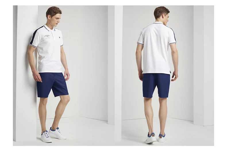 polo t shirt and shorts