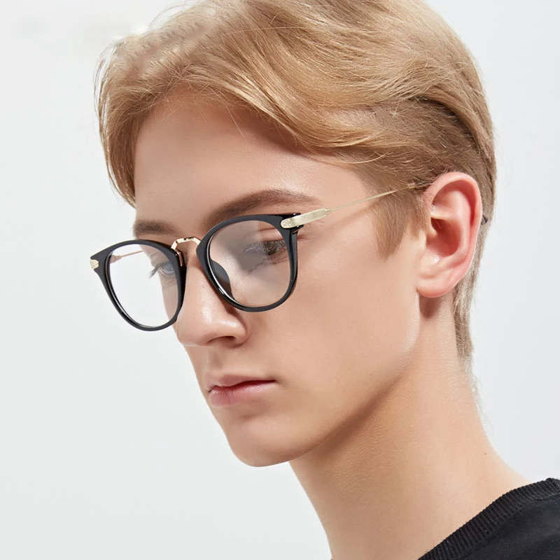 stylish clear glasses