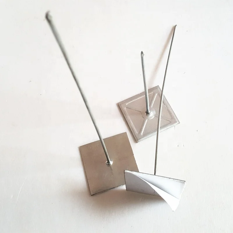 210mm Length Galvanized Steel Self Stick Insulation Hangers For Fixing