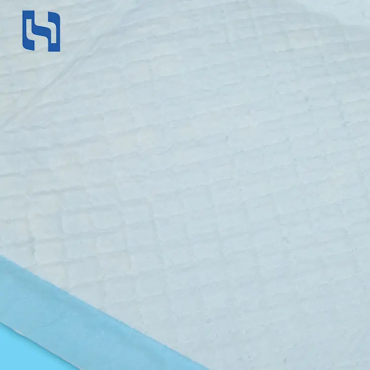 Oem Custom Hospital Use Incontinence Disposable Blue High Absorbent