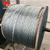 Road Guardrail cable Barrier 3x7 structure Galvanized steel wire rope
