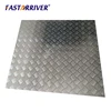 compass 1 bar pattern embossed aluminum checker sheet for trailer floor