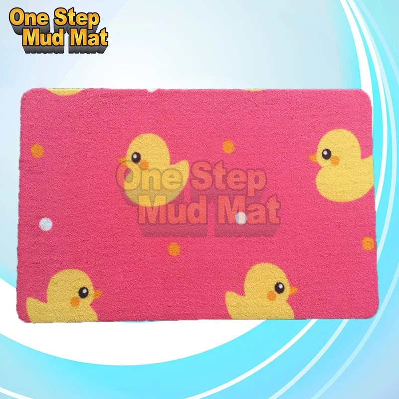 46 60cm Rubber Logo Door Mat Dirt Catcher Mat Miracle Door Mat