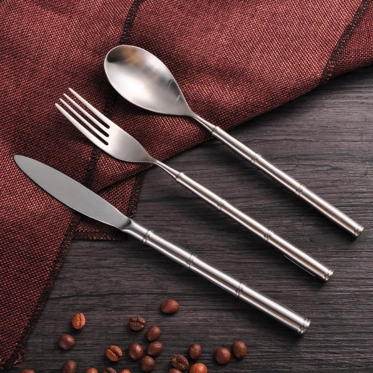 High Quality German Cutlery Manufacturers Stainless Steel Flatware Set