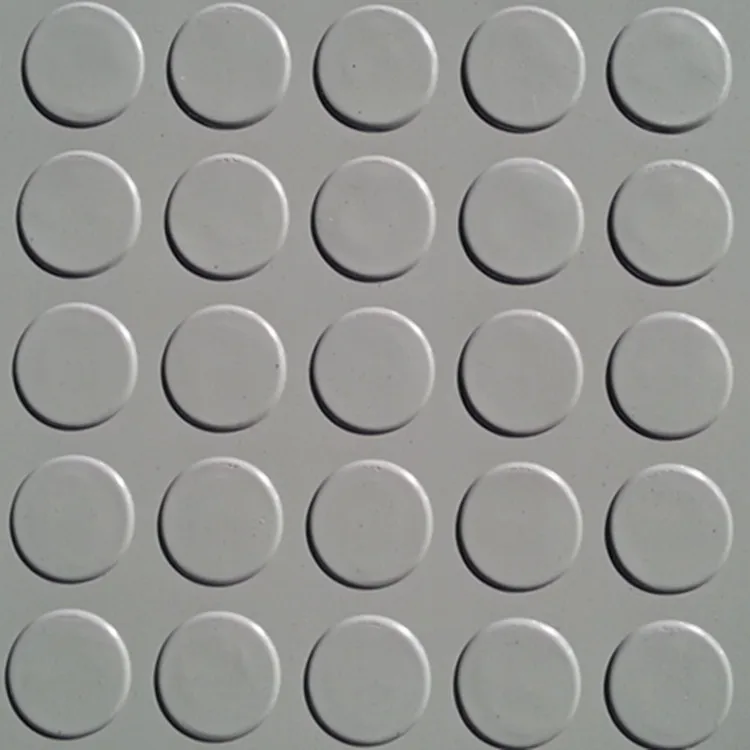 3mm High Quality Red Color Dot Round Antislip Rubber Floor/mat/sheet