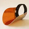 High Grade comfortable Unisex double color sun visor and sun shield with strengthen PC materials